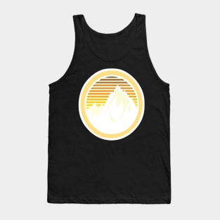 vintage mountain Tank Top